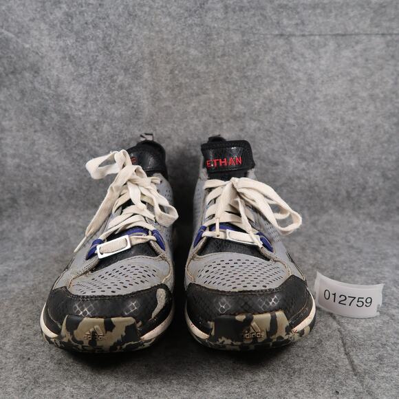 Adidas Shoes Mens 9 Athletic Trainers Basketball Sneakers Mid Damian Lillard - Picture 2 of 13